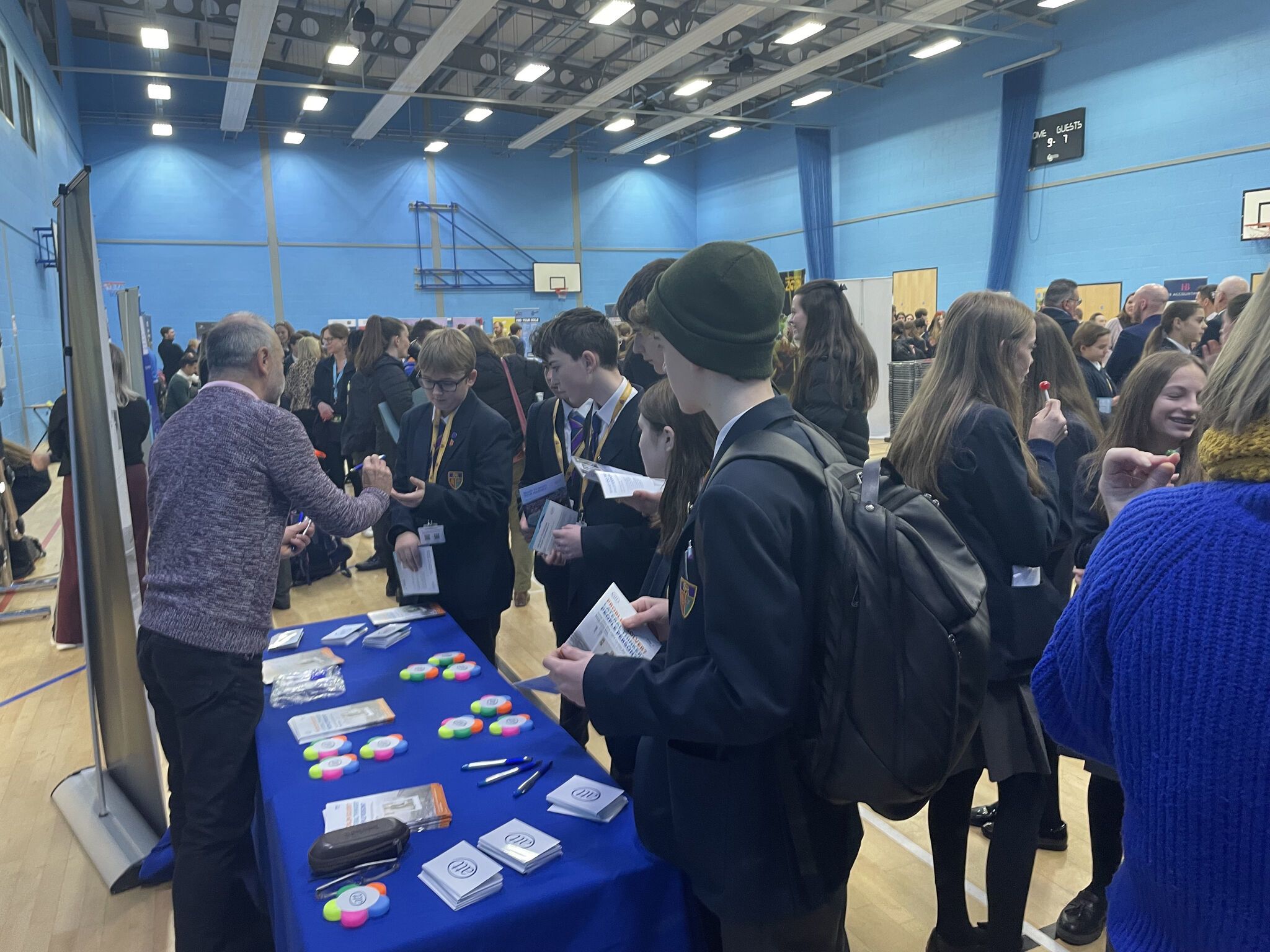 Young people at Generation Careers Fair