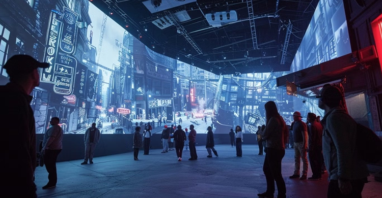 Rendering of Elstree Studios Immersive Experience